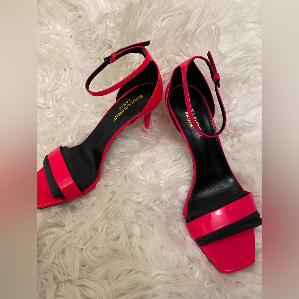 YSL sandals heels,In good condition,only used once,$825 retail price + Tax